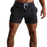 Striped Workout Shorts